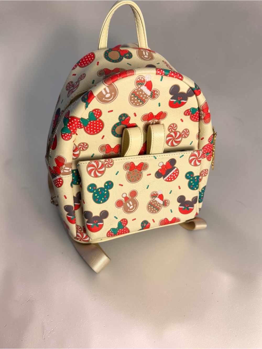 Loungefly | Mickey & Minnie Christmas Cookie Backpack without Ears